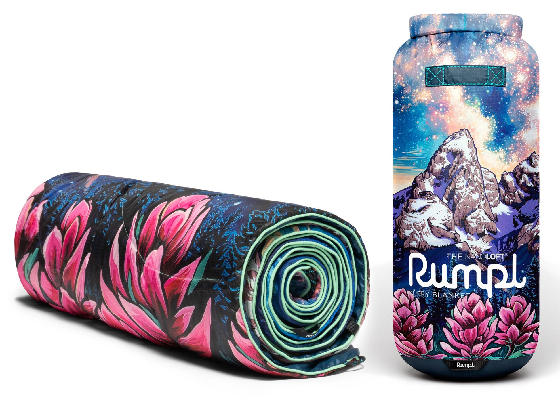 Rumpl Couverture Nanoloft - Ultra Légère Compacte - Outdoor Voyage Rumpl Couverture Nanoloft - Ultra Légère Compacte - Outdoor Voyage